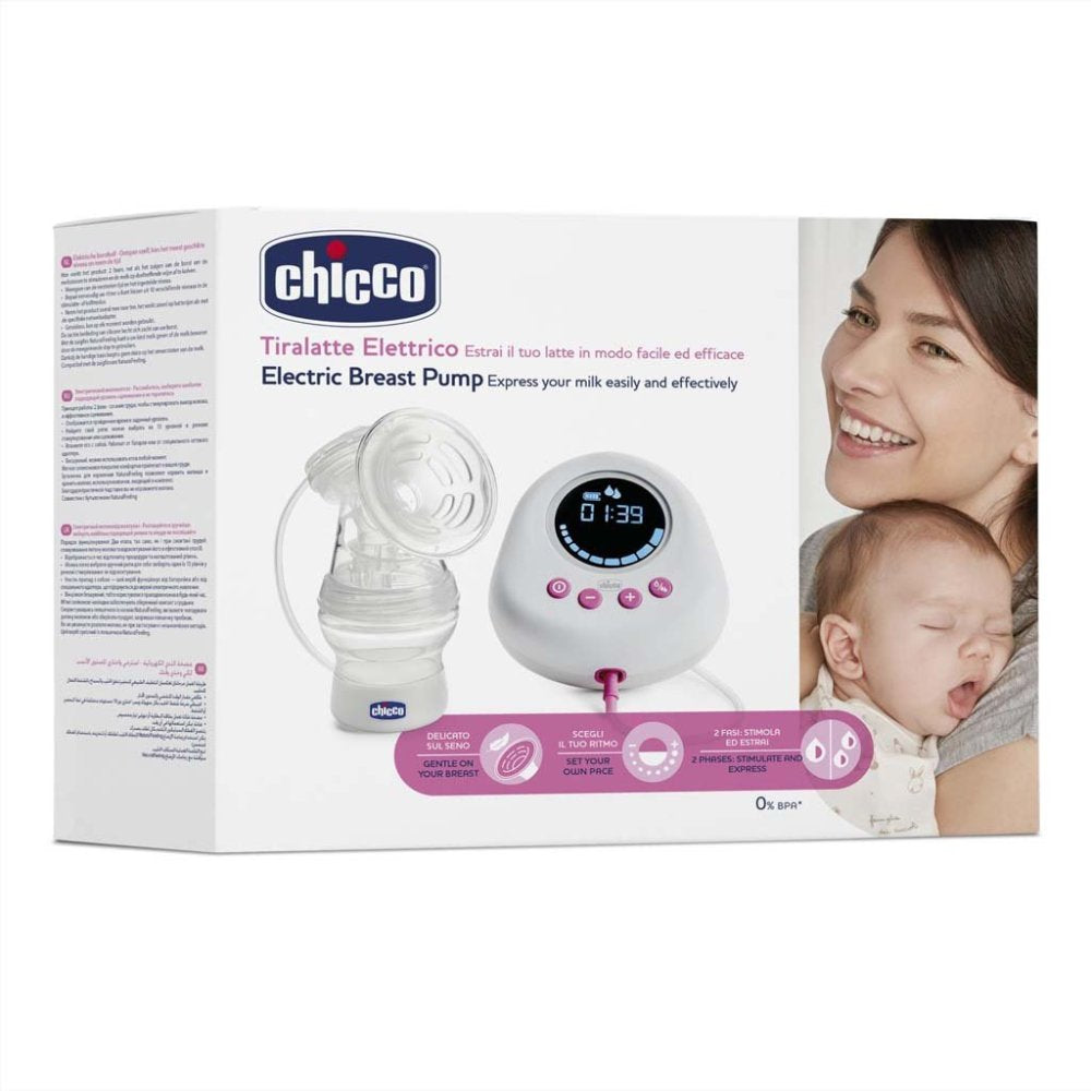 Electric breast pump Chicco 150 ml single two-phase LCD light EAN (GTIN) 8058664144068
