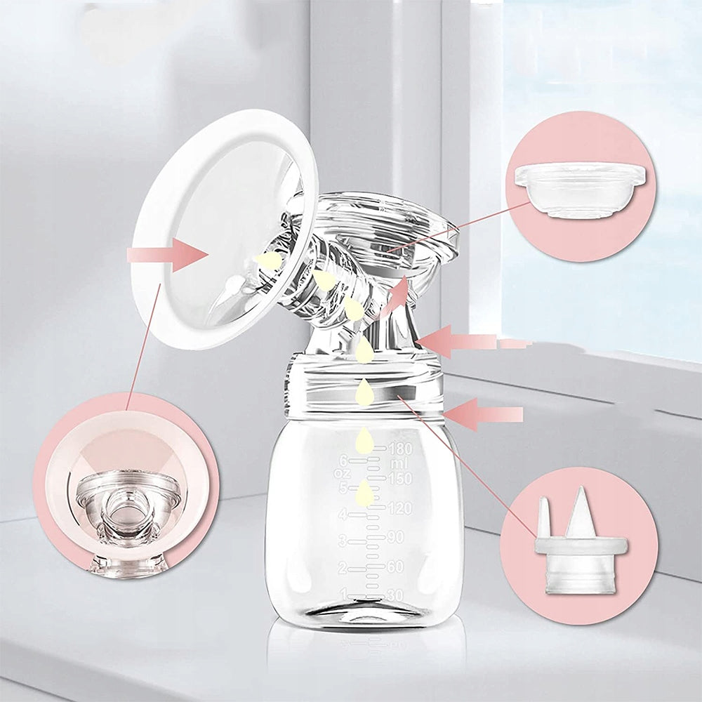 Electric breast pump Double-sided double large suction 180ML 9 mode Packaging status original