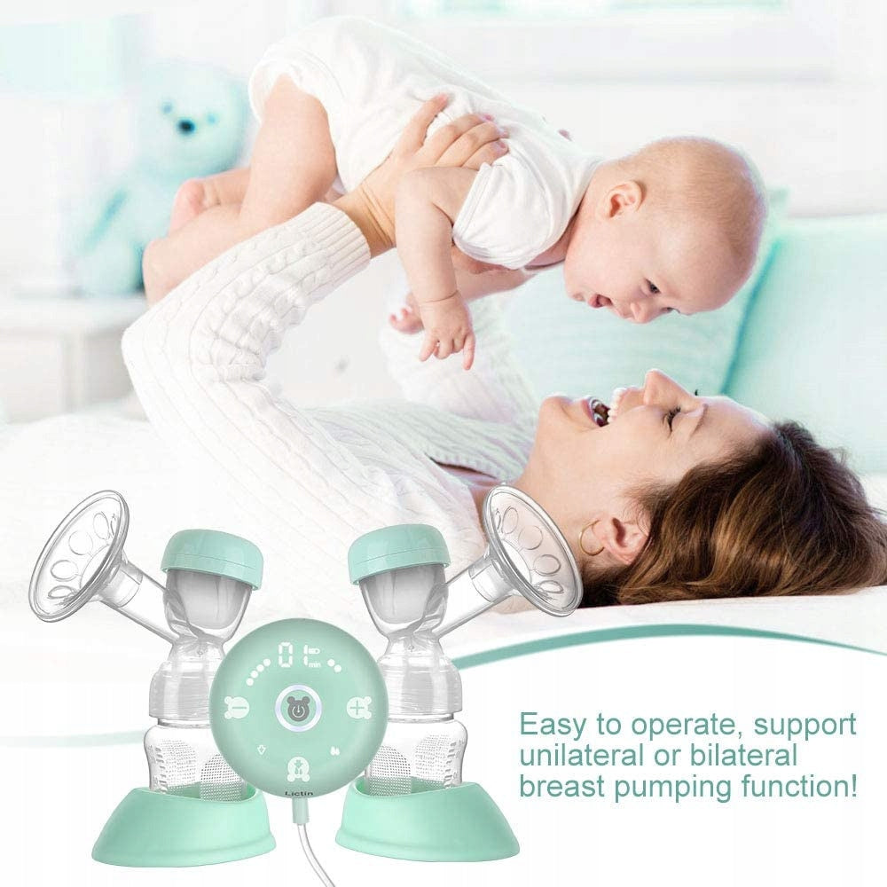 Electric breast pump LICTIN LS-AE8D Batteries included no