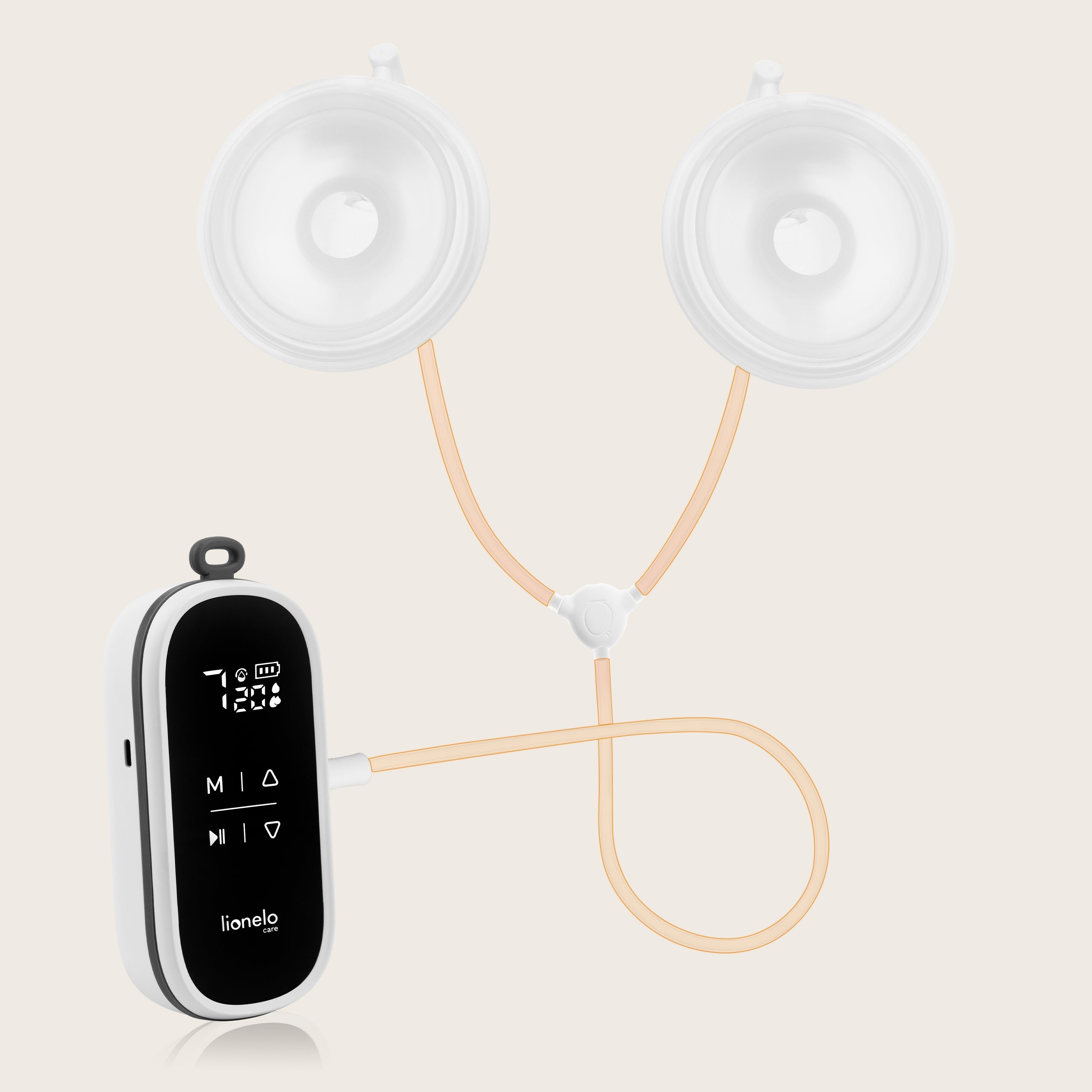 Electric breast pump Lionelo Twee Free Dual for breastfeeding Packaging status original