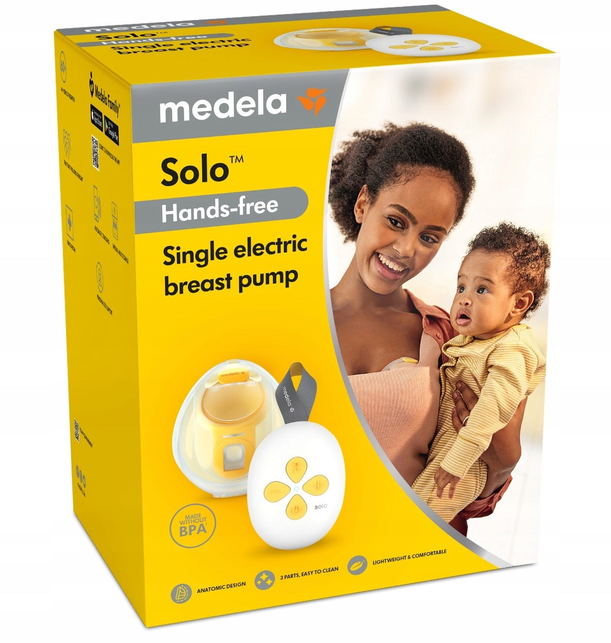 Electric breast pump - Medela Solo Hands-Free!