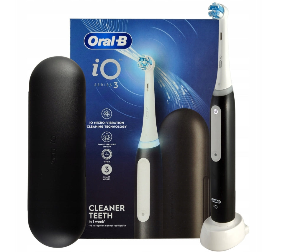 Electric brush Oral-B iO3 + case black