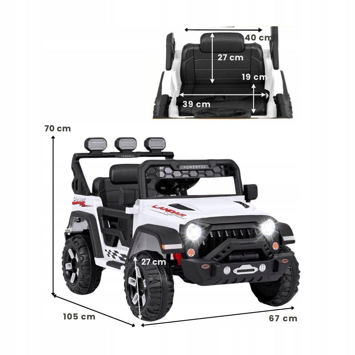 Electric car Battery car for children jeep Brand Costway