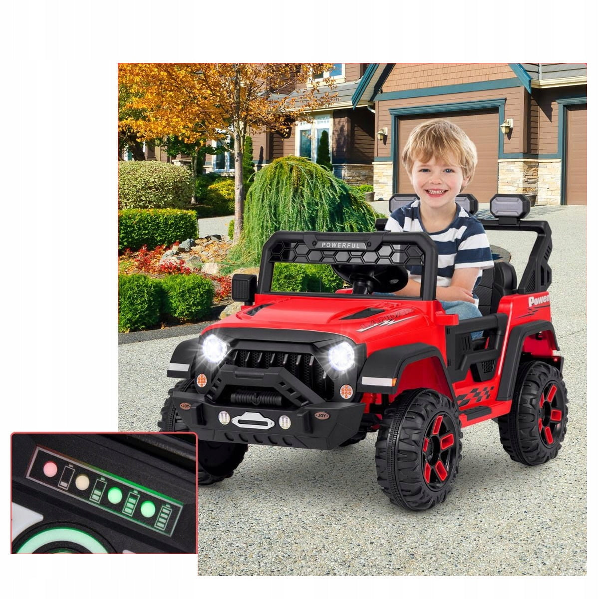 Electric car Battery car for children jeep Kid's age 3＋ years