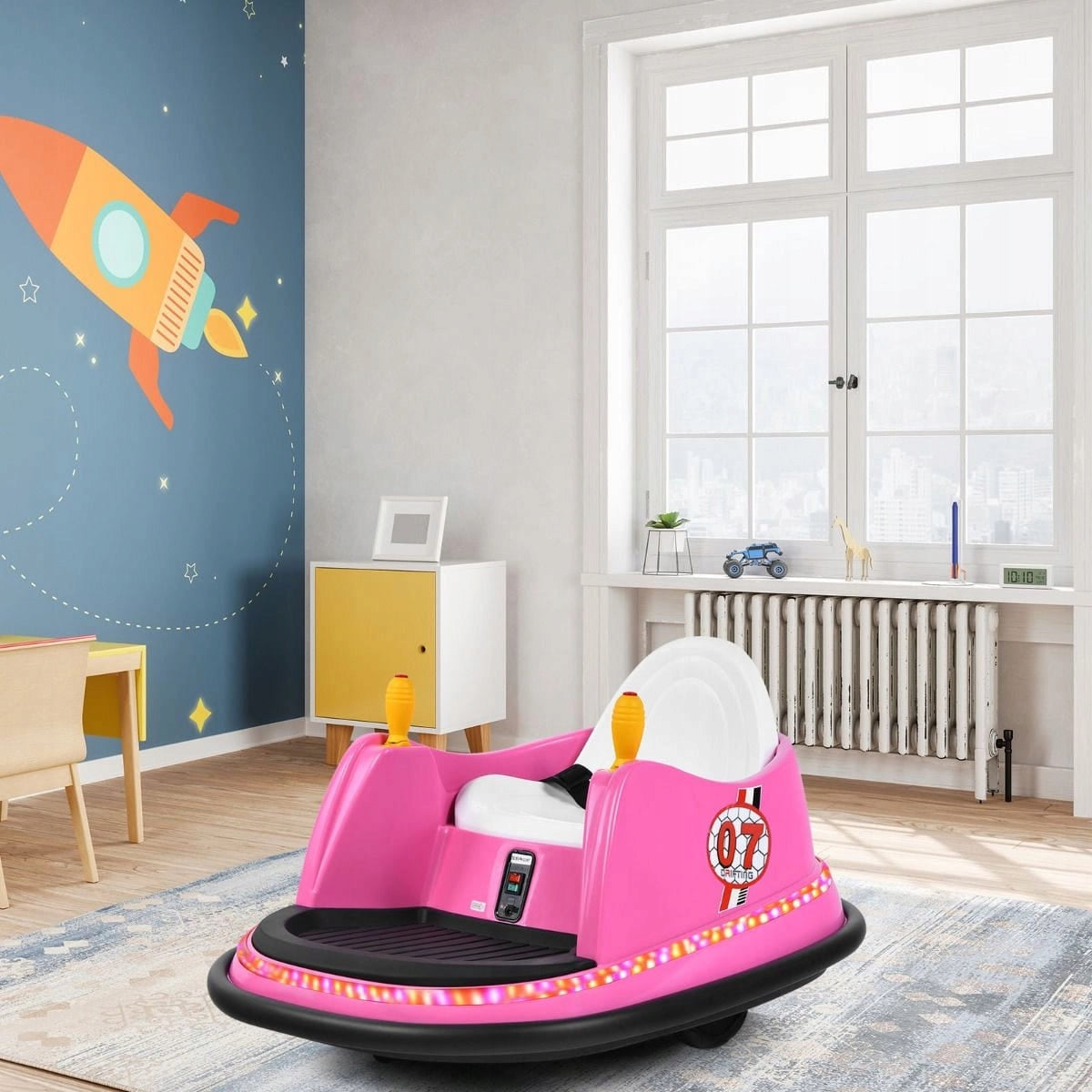 Electric car for children Costway pink 2-5 years 20 kg Manufacturer code TQ10260DE-PI