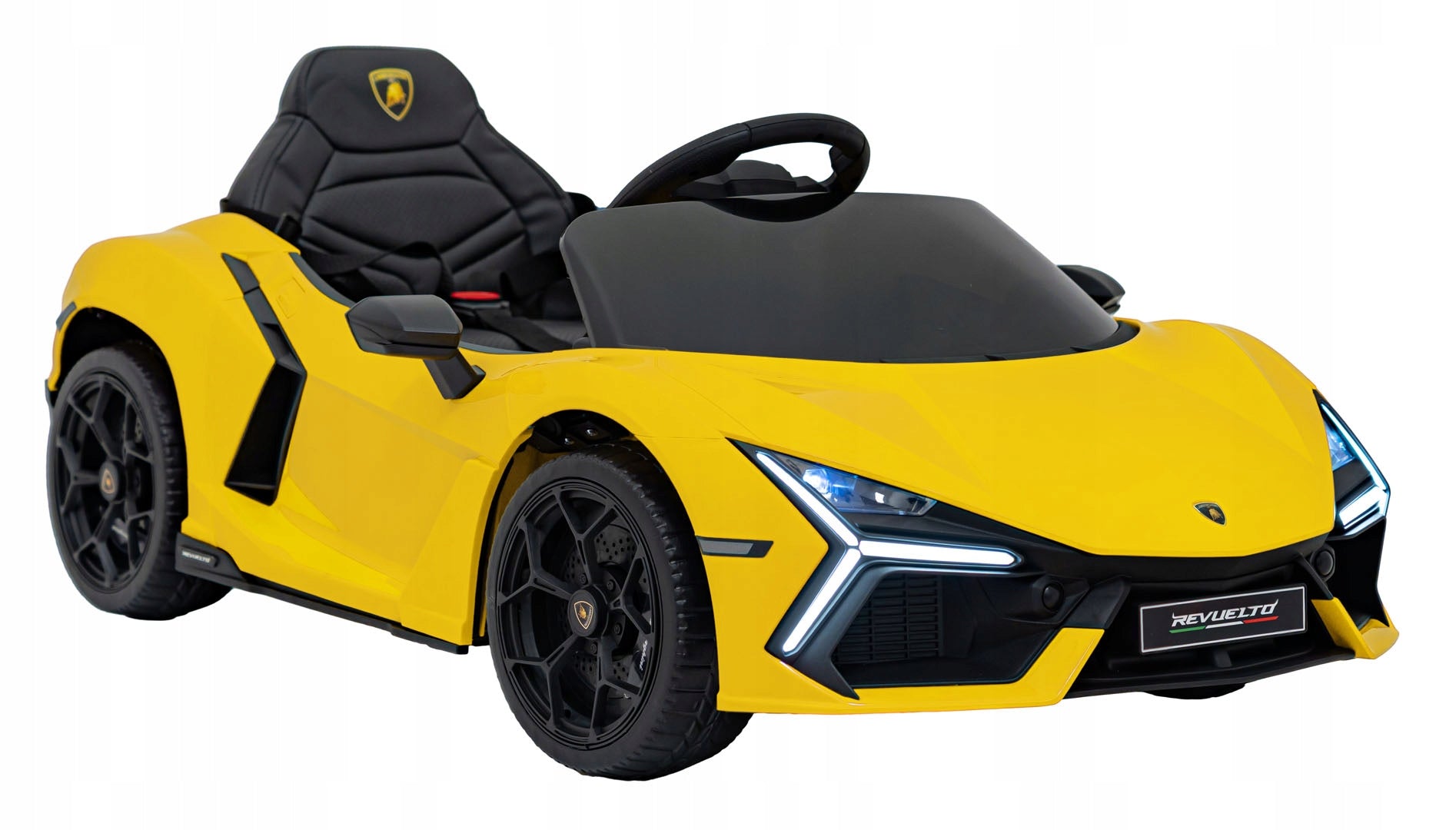 Electric car for children Lamborghini Revuelto 12V 4x4 LED EVA remote control
