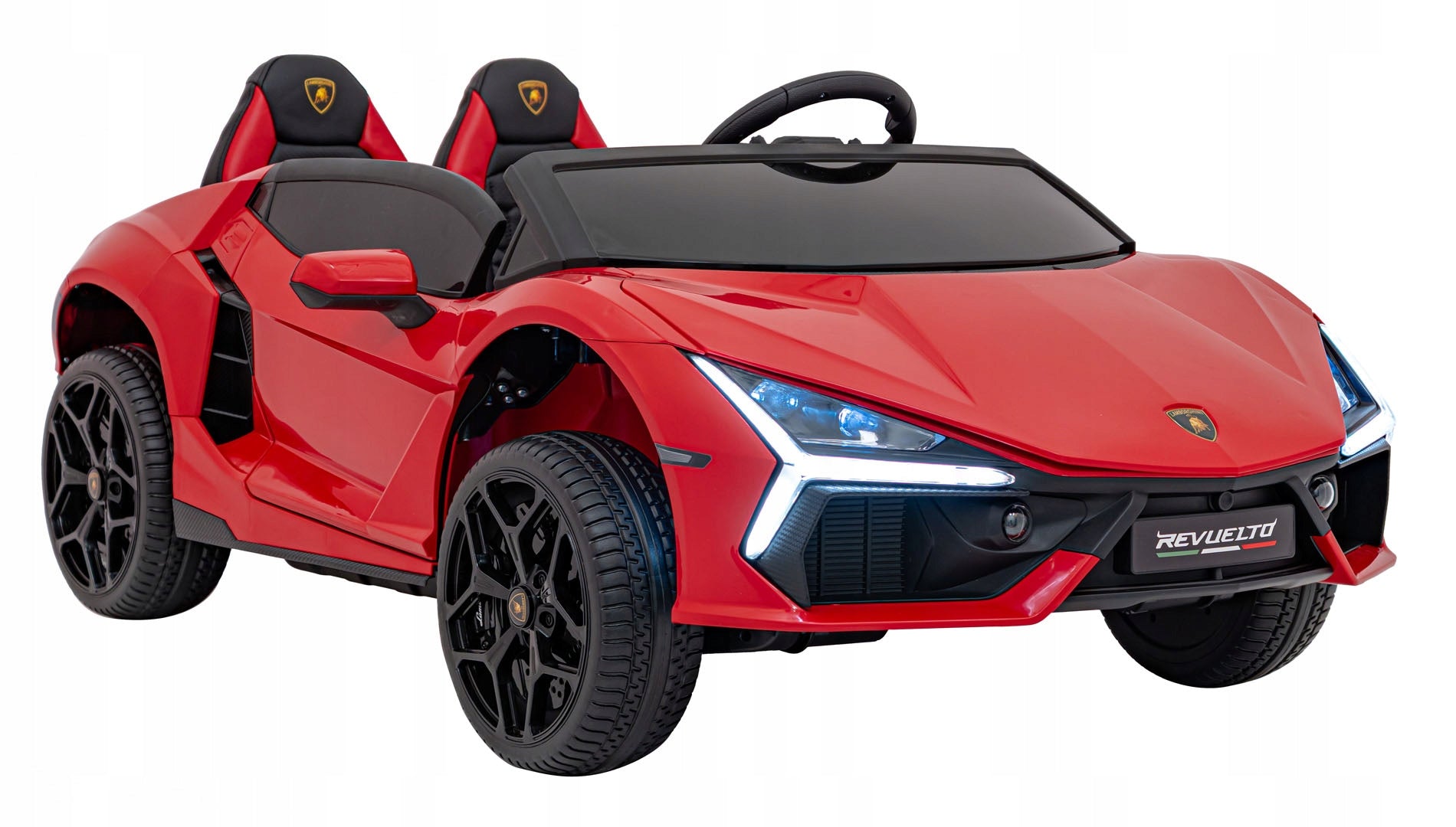 Electric car for children Lamborghini Revuelto 24V 4x200W Remote control EVA LED Manufacturer code urodziny prezent na swieta dzien dziecka