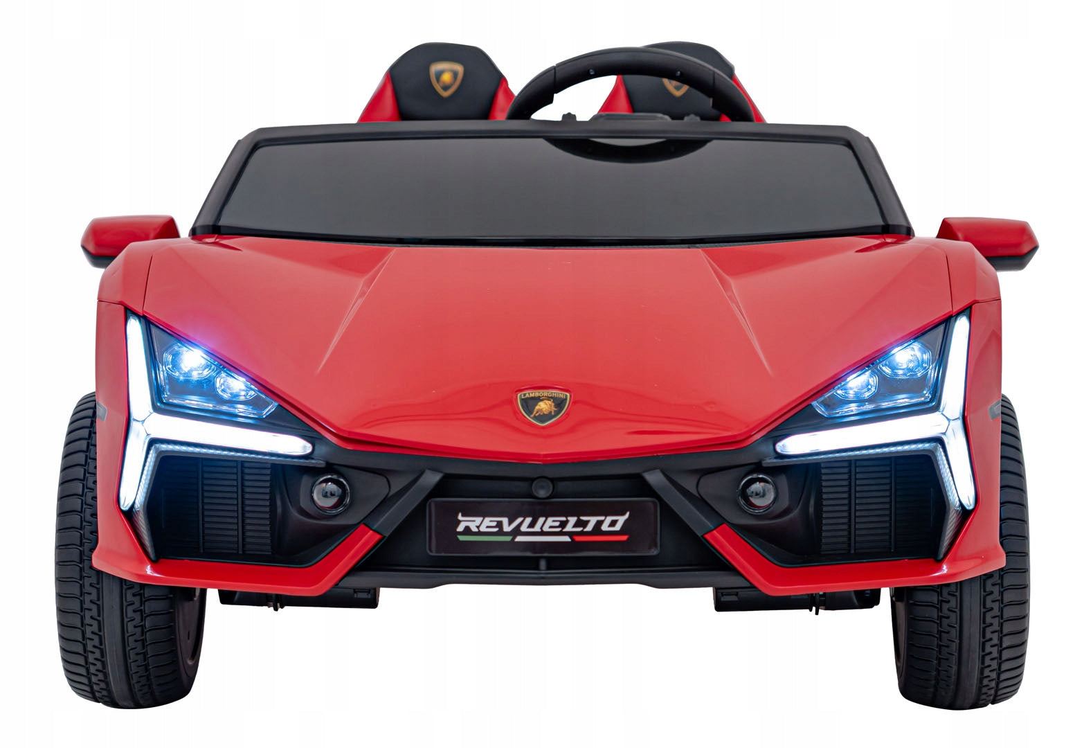 Electric car for children Lamborghini Revuelto 24V 4x200W Remote control EVA LED Packaging status original