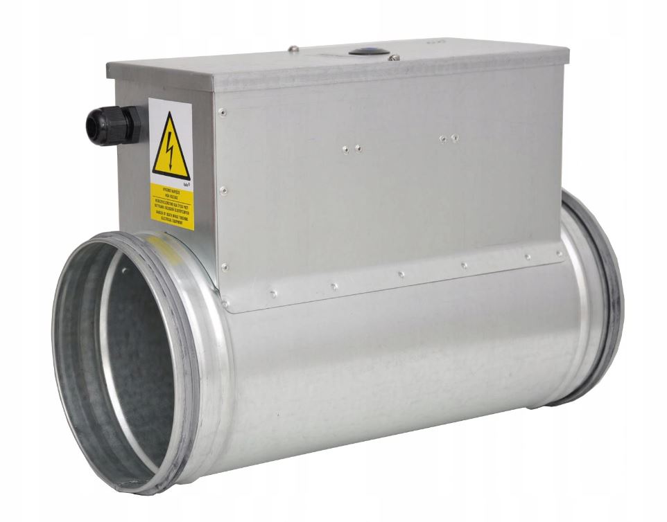 Electric channel heater spiro 250 - 2,0kW