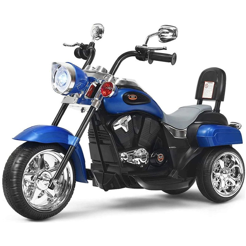 Electric children's motorbike B0DYJSFFDQ, 2.5 - 3 km/h, blue