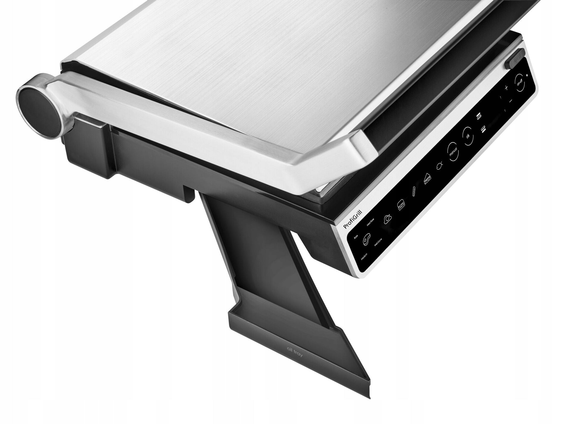 Electric contact grill Amica GK 5011 2000W automatic temperature Dominant color silver/gray