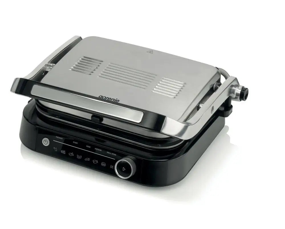 Electric contact grill Gorenje GCG2100S silver-black 2100 W