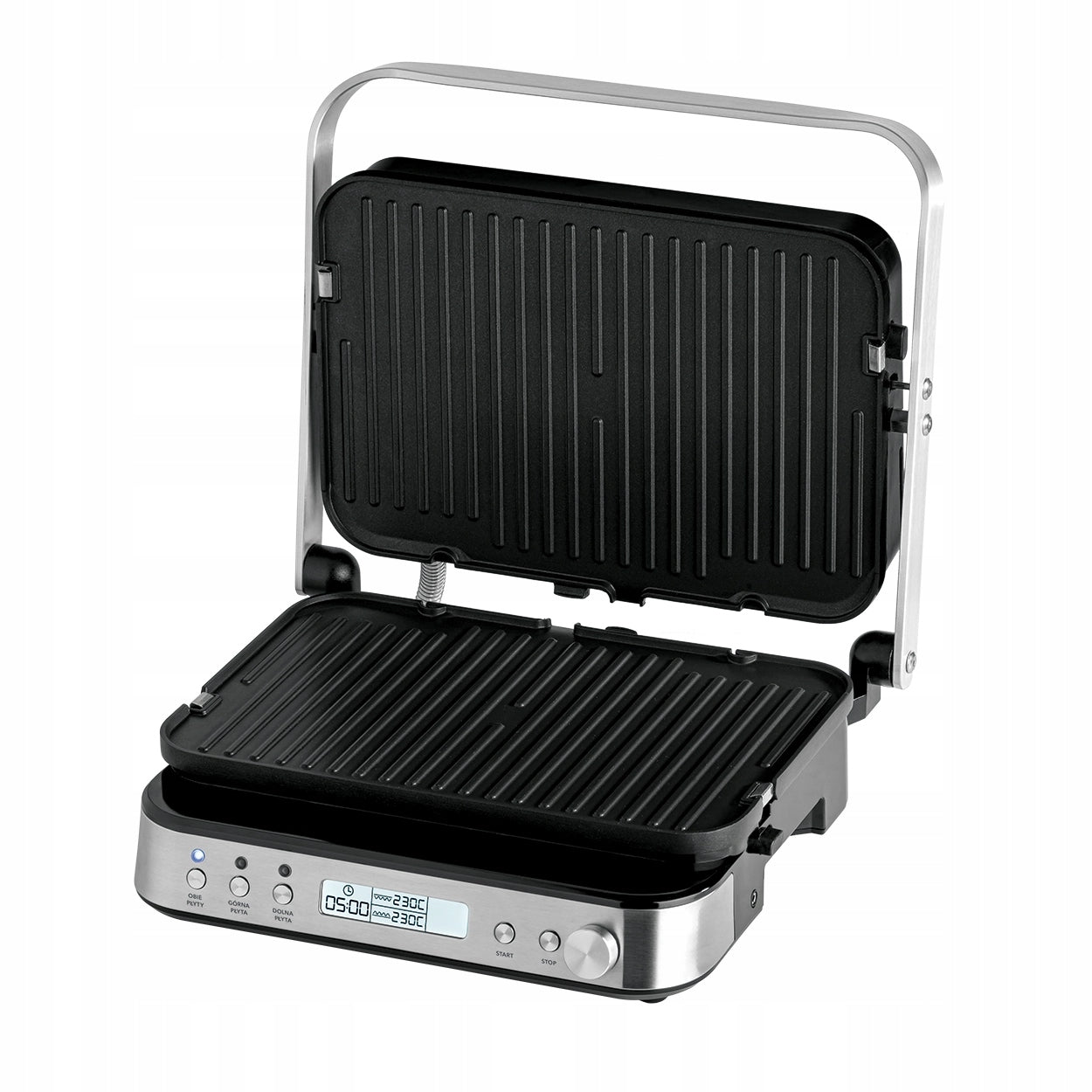 Electric contact grill with thermoprobe Waffle iron Raven EGE005 Pro 2000W Brand Raven