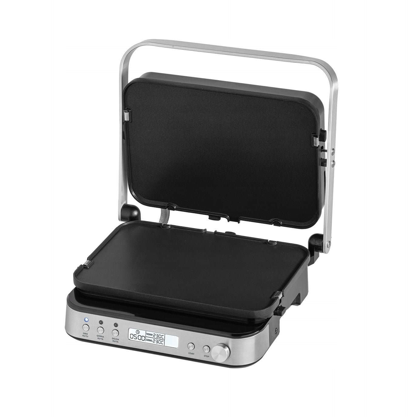 Electric contact grill with thermoprobe Waffle iron Raven EGE005 Pro 2000W Temperature control yes