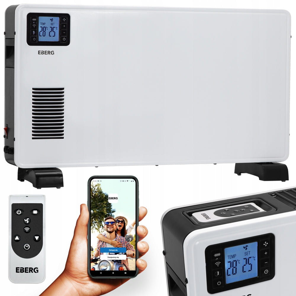 Electric convector heater EBERG CONVY 2300W energy saving WiFi