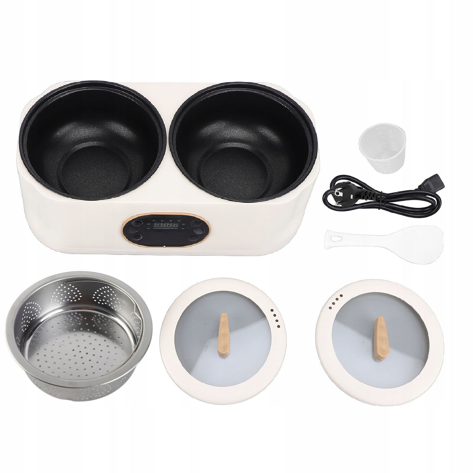 Electric cooker, electric cooker for double rice made of stainless steel nier Brand no brand