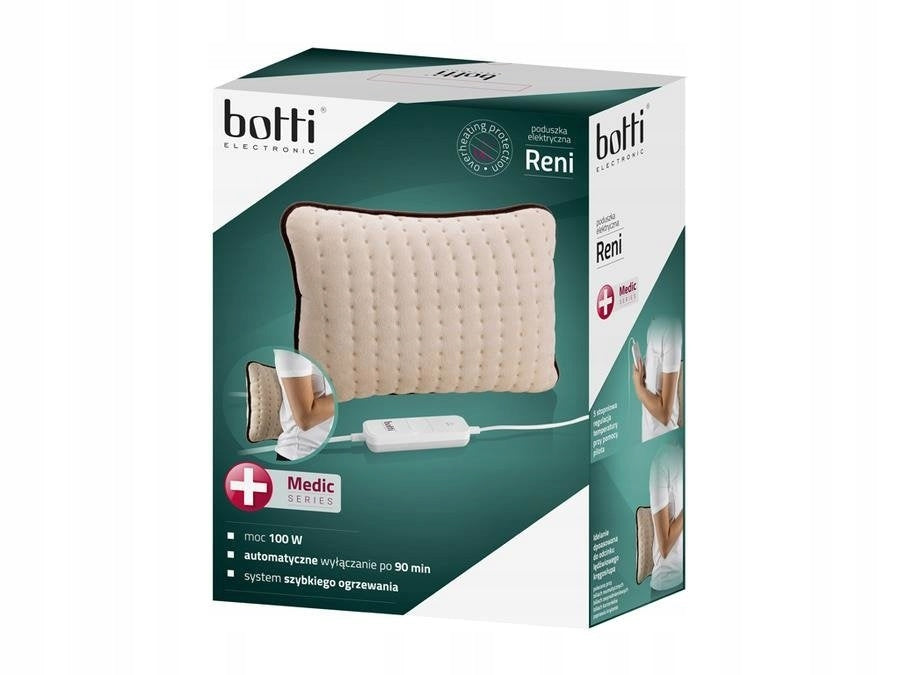 Electric cushion Botti Reni 40x30 cm 100W with heating remote control Medical device no