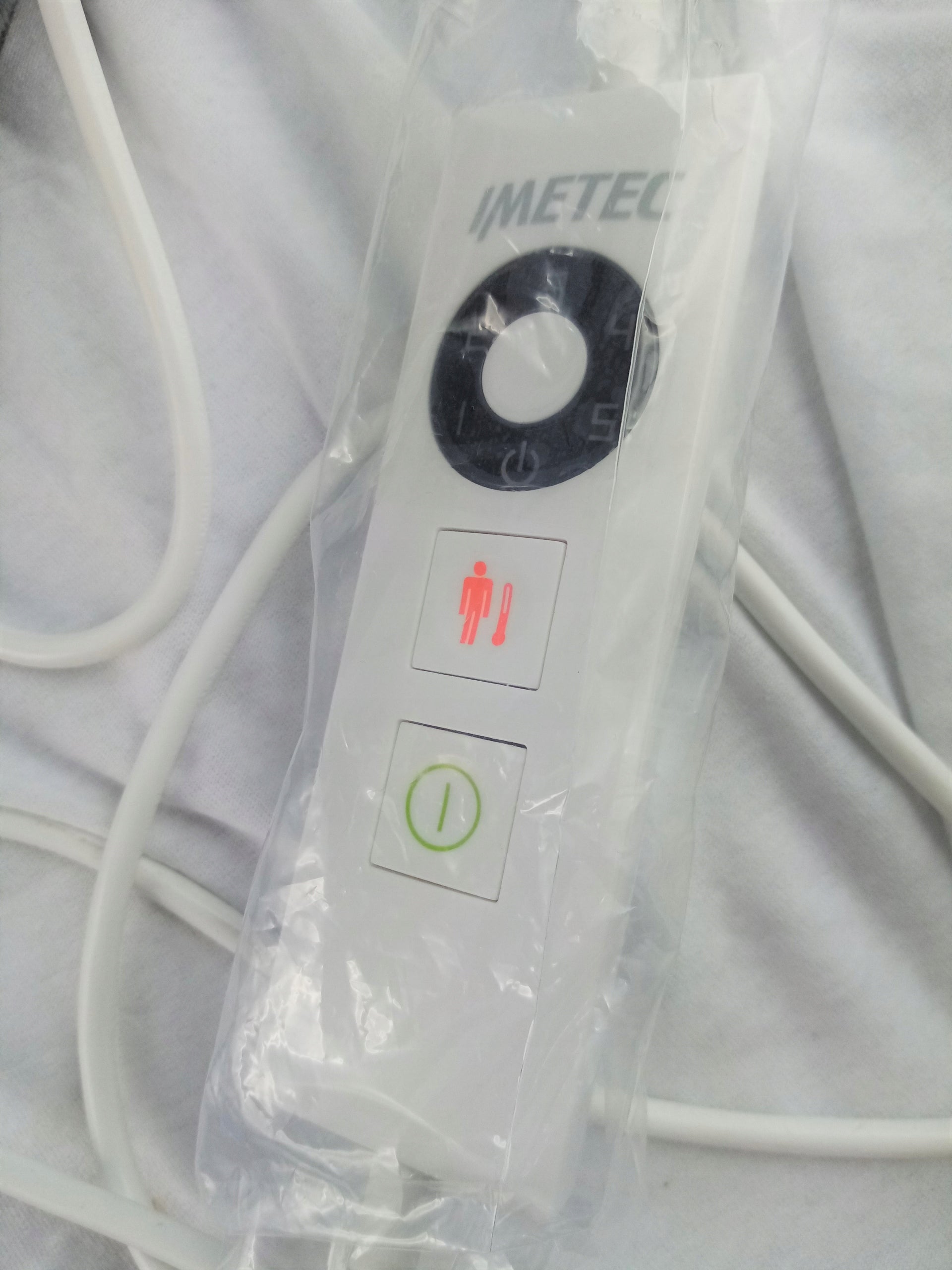 Electric cushion Imetec grey fleece 110 W with temperature control DESCRIPTION! Manufacturer code 01
