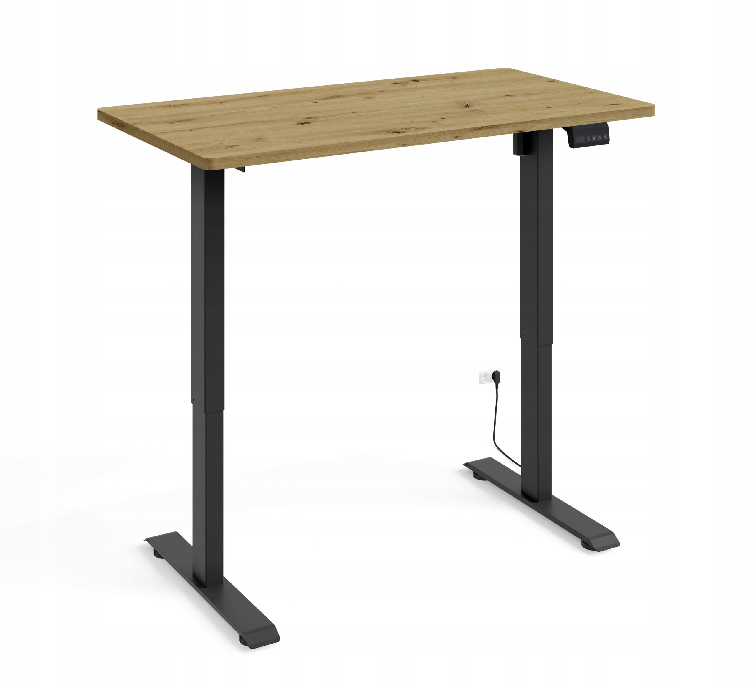 Electric desk adjustable BIMOTION 1S 120x65 x2,5 cm black/oak artisan EAN (GTIN) 5903769749522