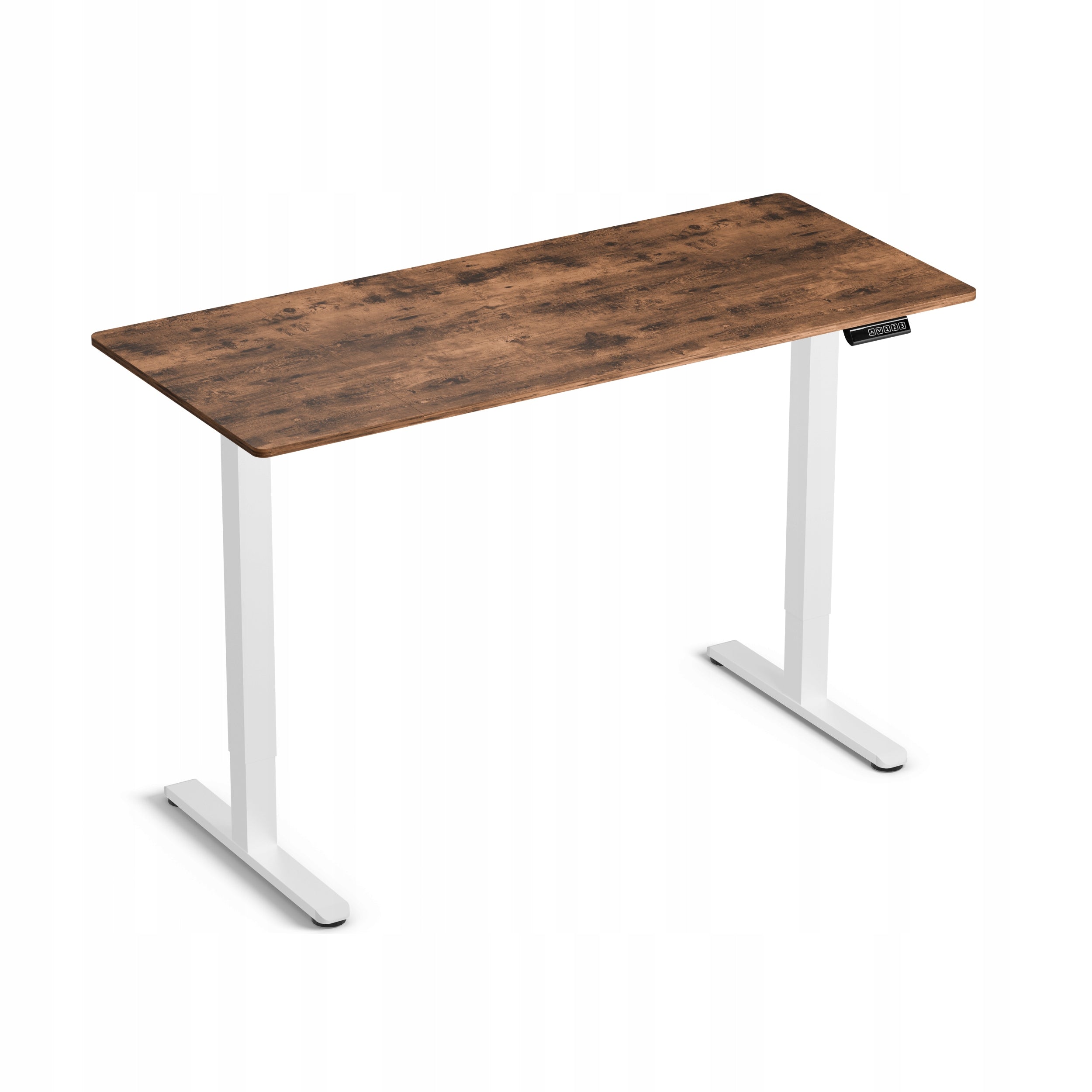 Electric desk height adjustment Lite 140 LVNSystem rustic white