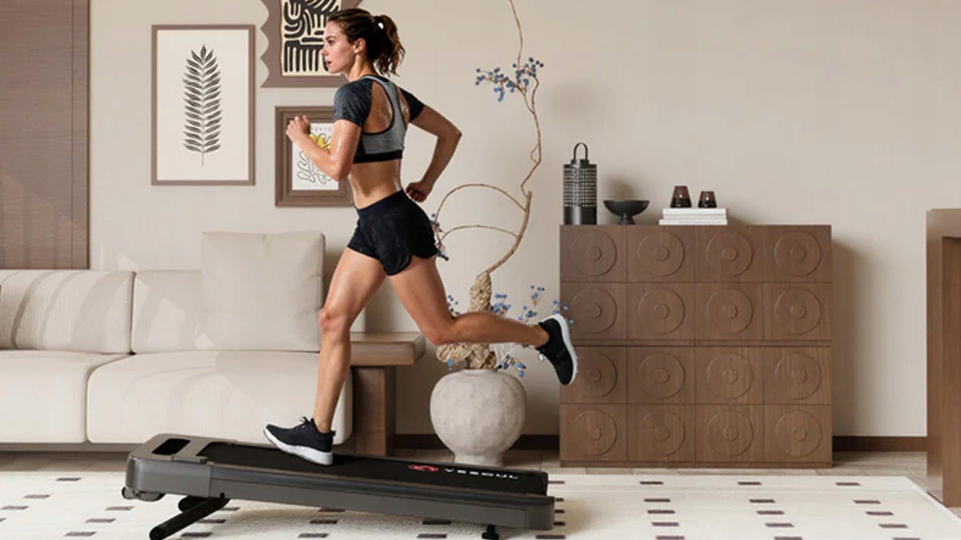 Electric desk treadmill Compact TILT up to 10% YESOUL W2 PRO Manufacturer code Walking Pad W2 PRO