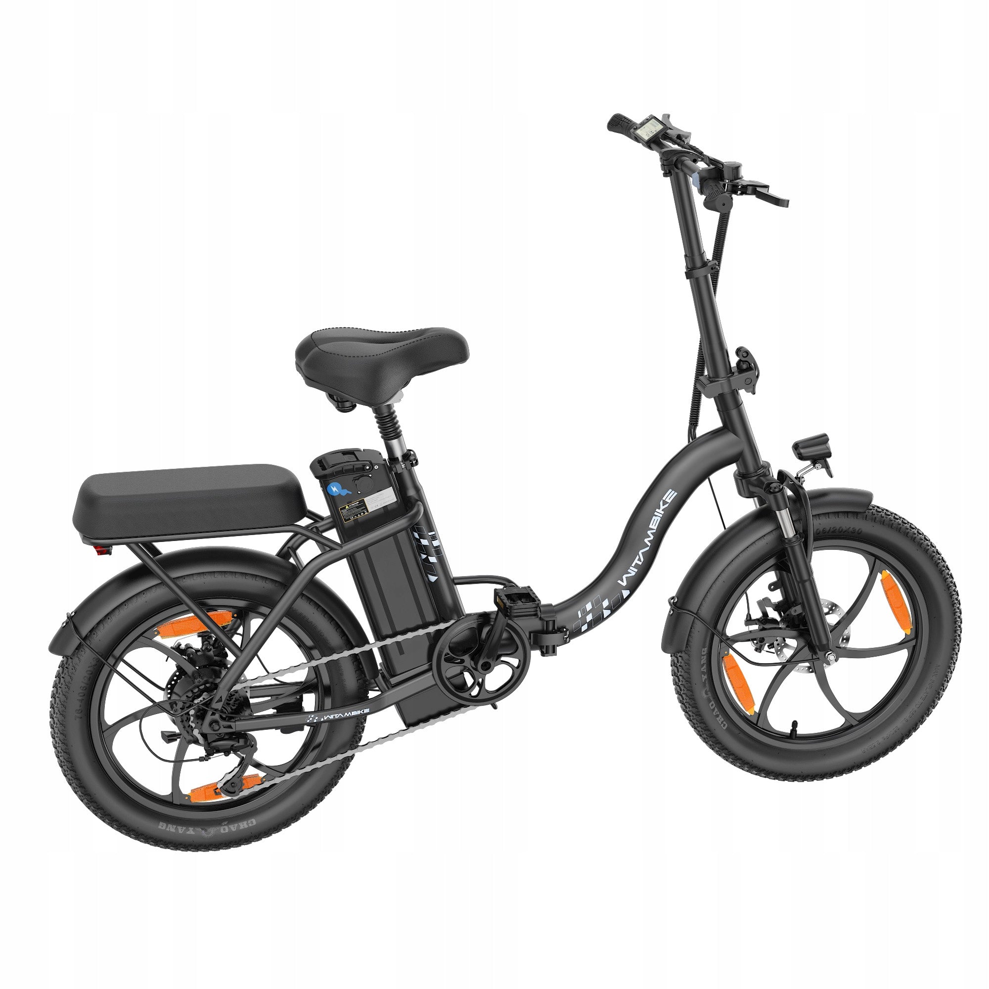Electric folding Bike 48V 16AH 250W 20" Fat Bike Step-Through 100KM Shimano Brand no brand