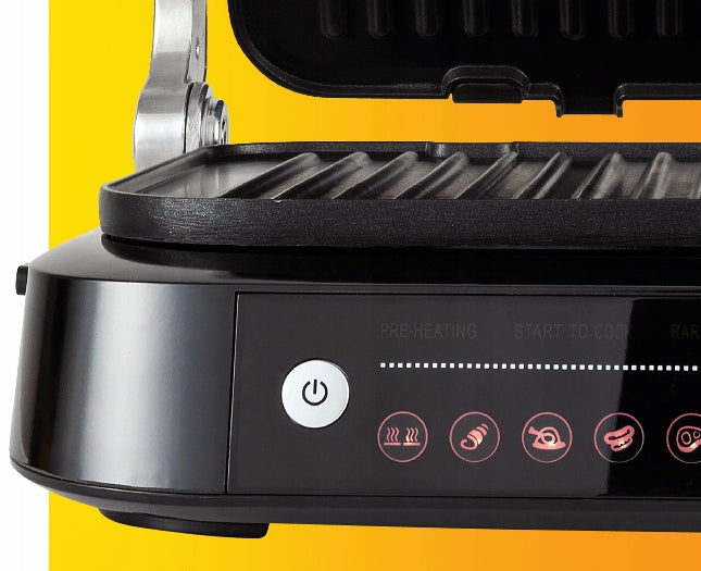 Electric folding grill RAVEN EGE004 2100W Smart grilling Power rating 2100 W