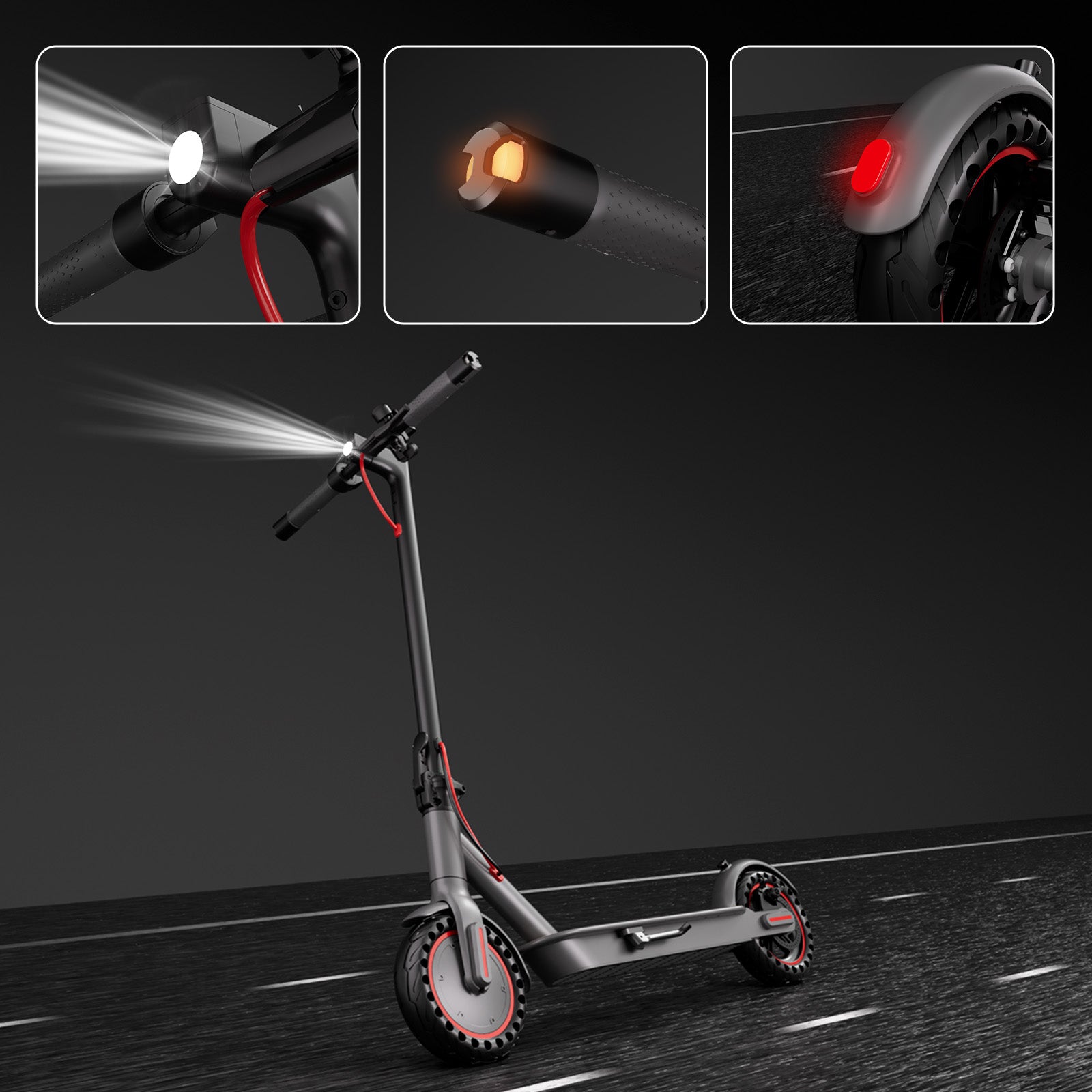 Electric folding scooter,scooter, Tyre diameter: 8,5 inch|20-25km|350W Model FFFF
