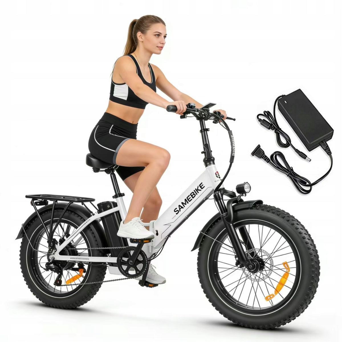 Electric folding vehicle Samebike LOTDM200-II 750W 13AH 40KM/H 20"+Bag
