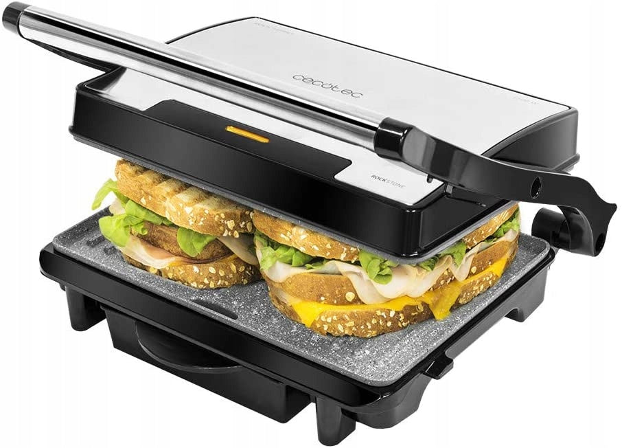 Electric grill Cecotec Rock'nGrill 1500 Rapid silver/grey 1500 W