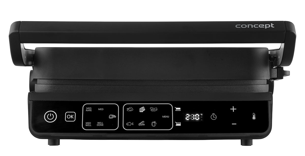 Electric grill Concept GE3600 black 2000 W with temperature control Manufacturer code 8595631071663