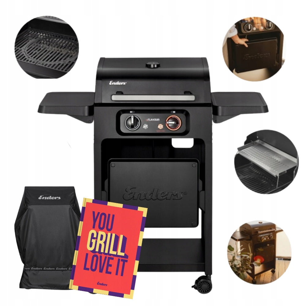 Electric grill Enders eFlavour 2 Turbo, FREEBIES