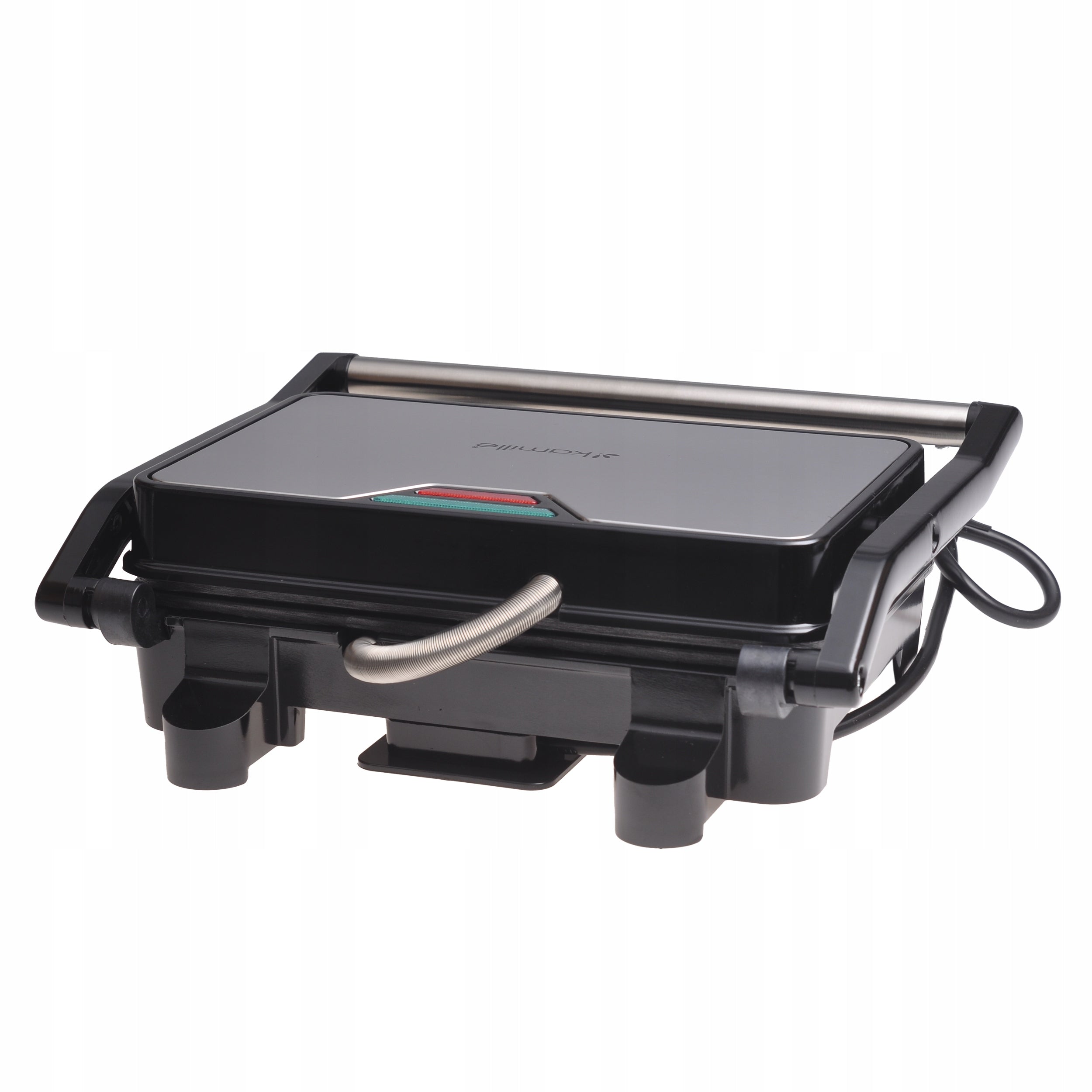 Electric grill Kamille 6722 black 900 W Packaging status original