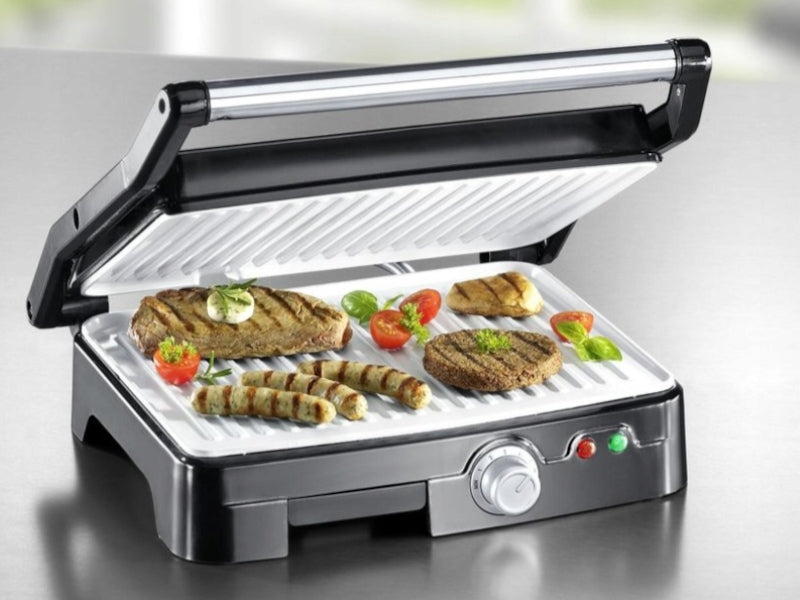 Electric grill Kanpek toaster oven for panini 1800 W silver/grey Manufacturer code GRILL ELEKTRYCZNY