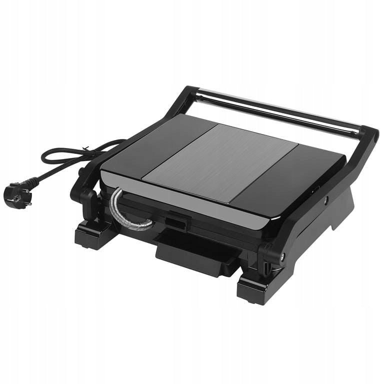 Electric grill Kraft&Dele KD4103 2400 W with adjustment and drainage Grill type barbecue contact panini raclette folding traditional