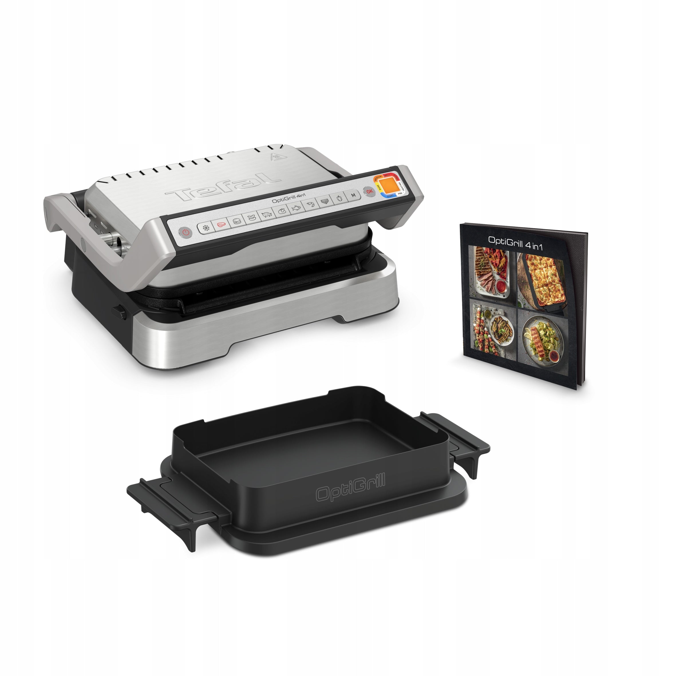 Electric grill TEFAL OptiGrill GC774D30 4in1 Packaging status original