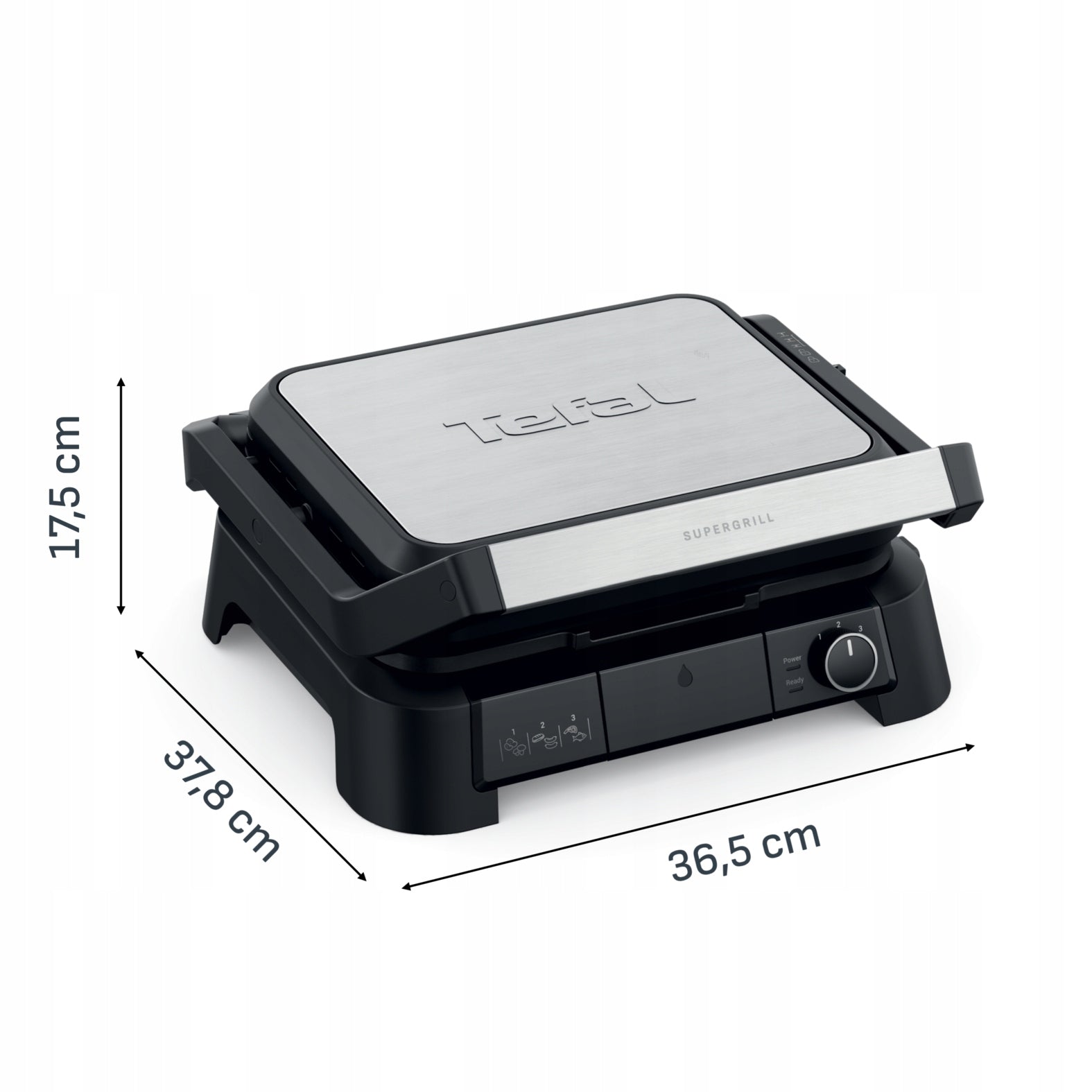 Electric grill TEFAL SuperGrill GC517DE0 4in1 panini waffle toaster 2000W Packaging status original