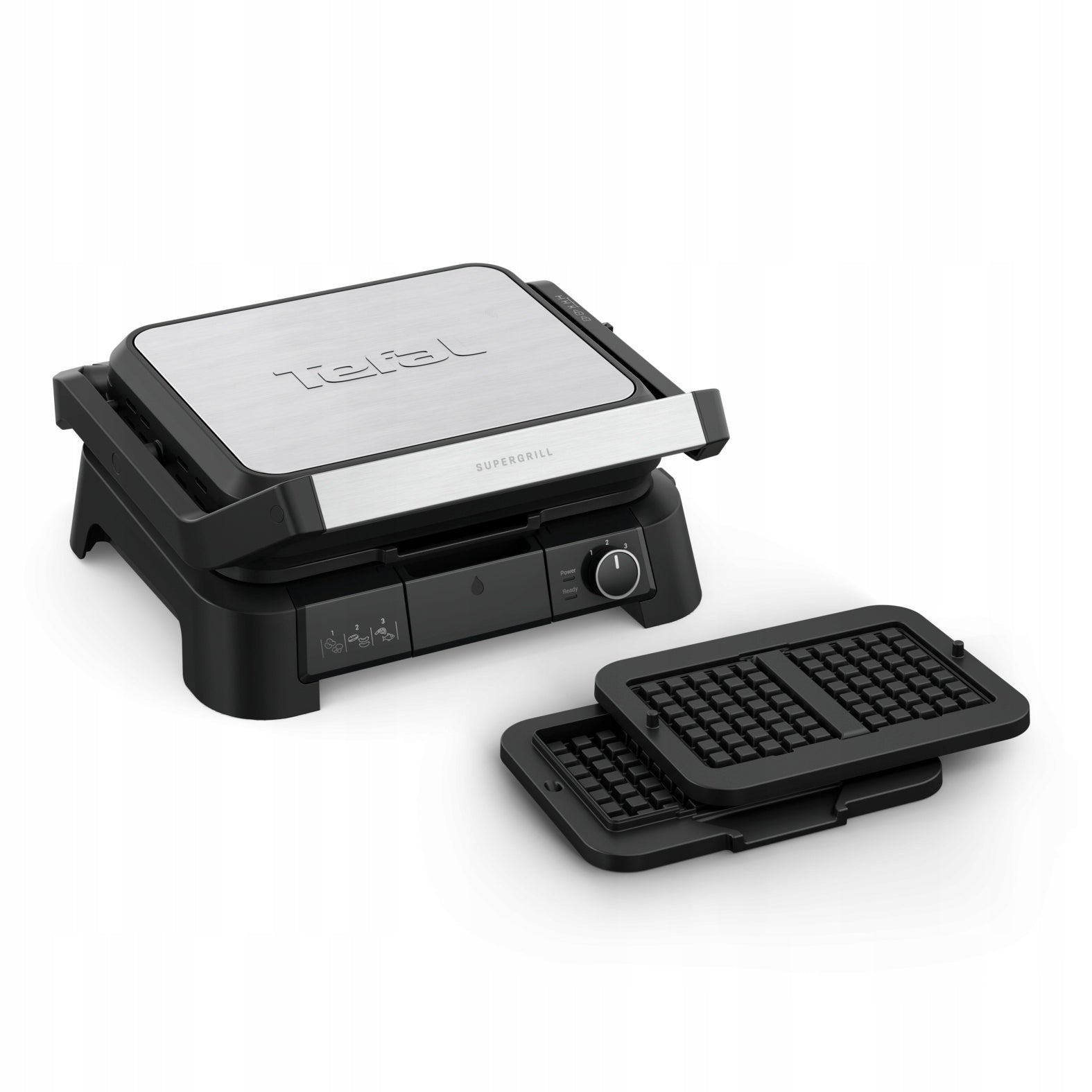 Electric grill TEFAL SuperGrill GC517DE0 4in1 panini waffle toaster 2000W