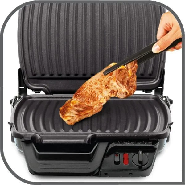 Electric grill Tefal GC3060 silver 2000 W with temperature control Grill type barbecue contact folding traditional