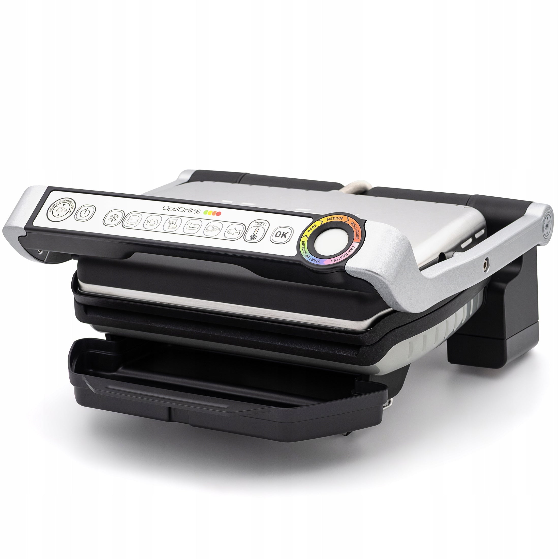 Electric grill Tefal GC716D12 OptiGrill+ 2000 W Dominant color silver/gray