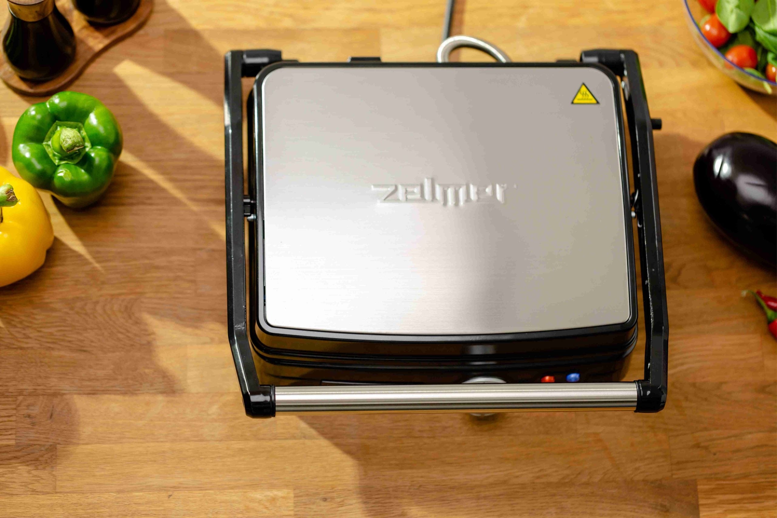 Electric grill Zelmer ZPR2000 2200W silver Model ZPR2000