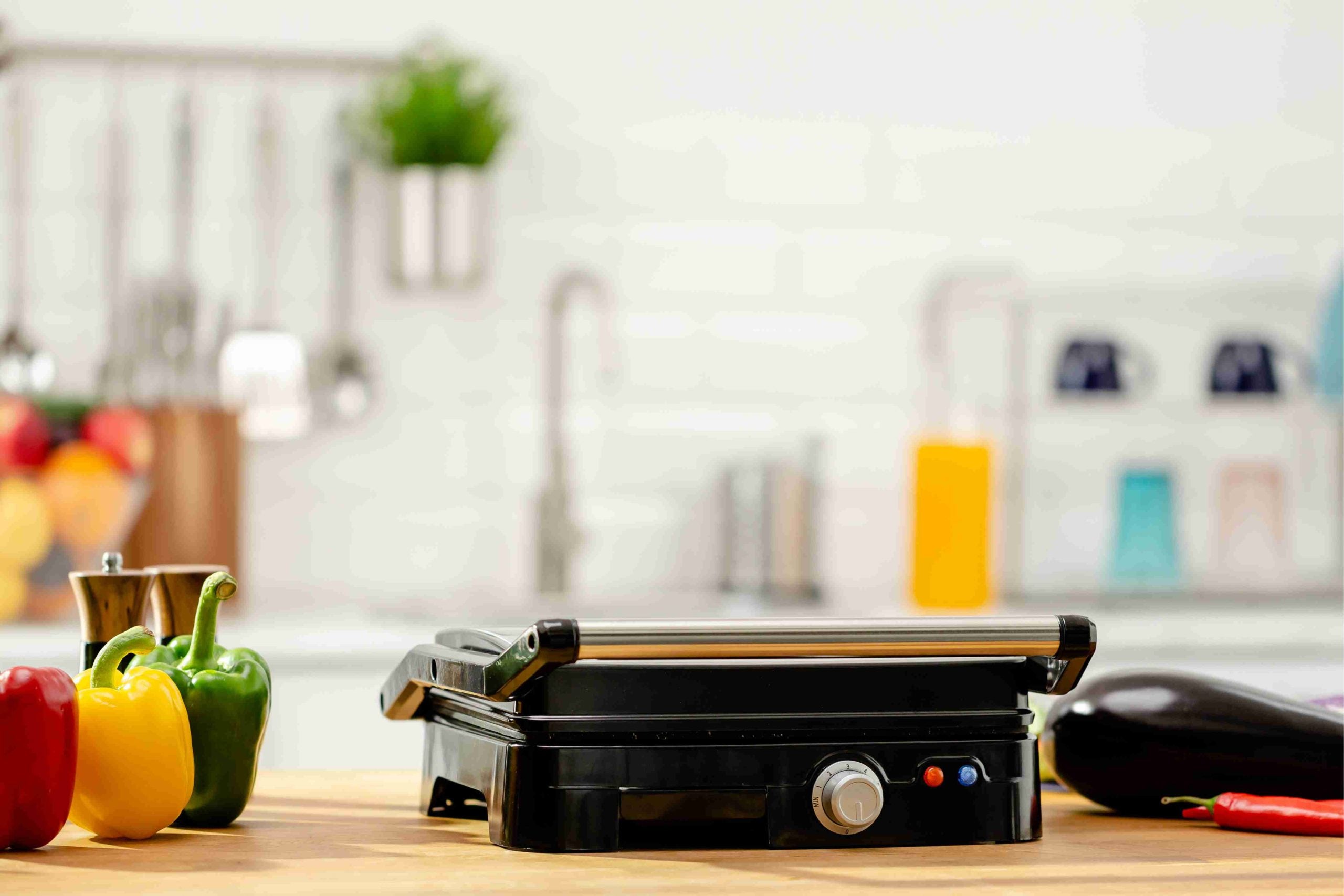 Electric grill Zelmer ZPR2000 2200W silver Temperature control yes