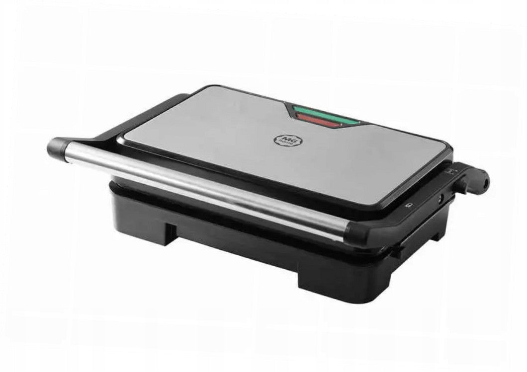Electric grill mini Panini 1000W PM- 25023 silver, MG Home MG Home