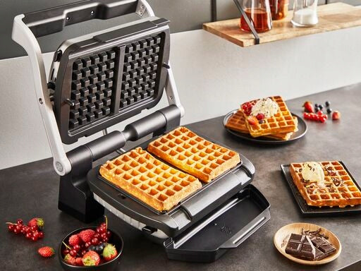 Electric grill toaster Optigrill+ GC718D10 2000 W folding silver Model GC718D10