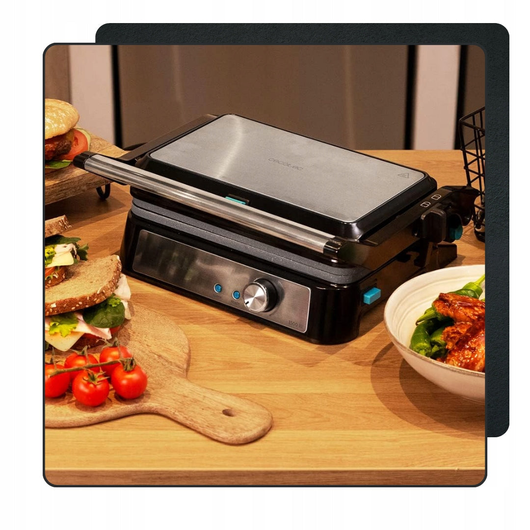 Electric grill toaster Rock’nGrill 1500 Take&Clean CECOTEC 1500 W Power rating 150 W
