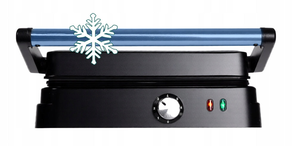 Electric grill toaster for panini sandwiches STILHOFF Dominant color black