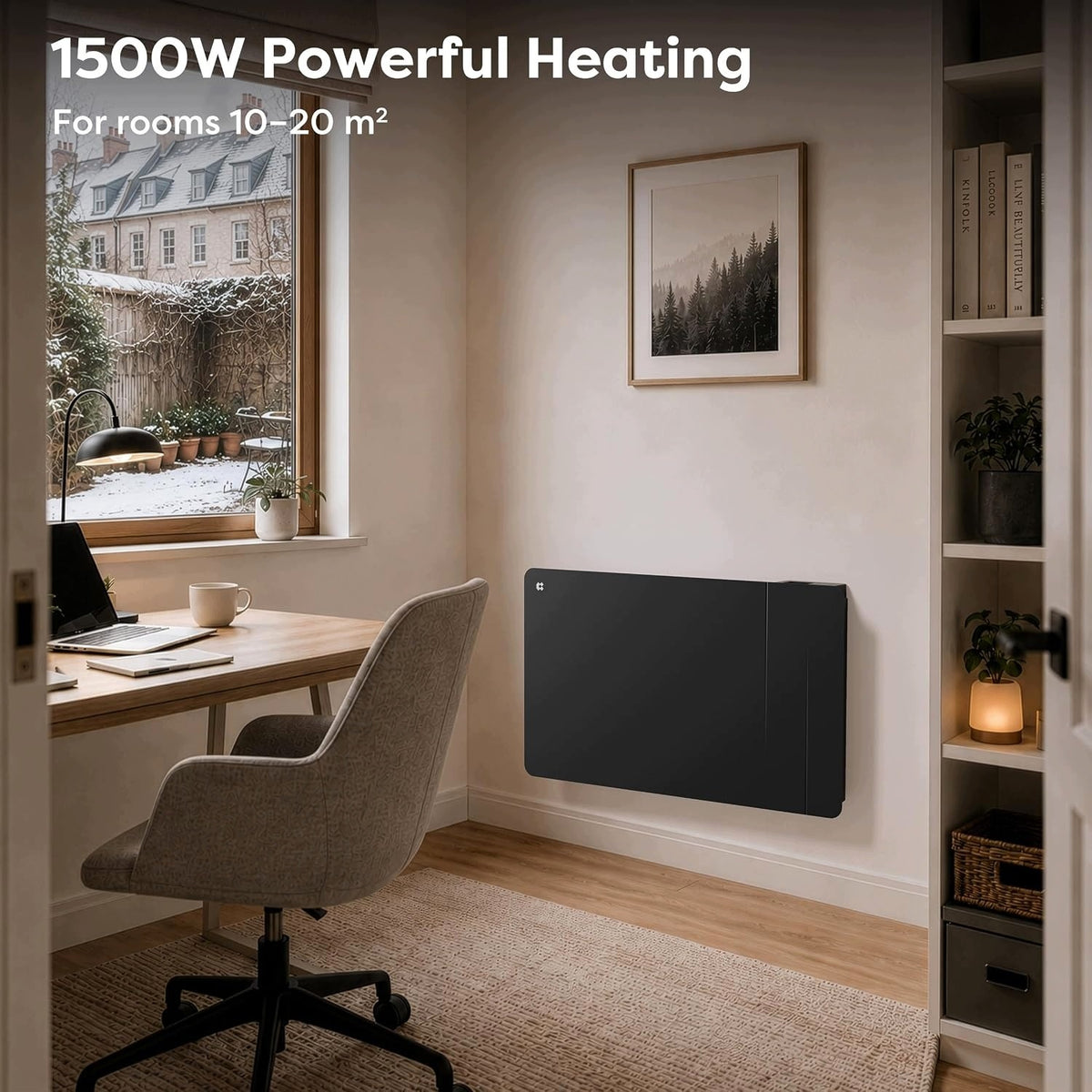 Electric heater CI CBHTD15A-B 1500 W Brand CI
