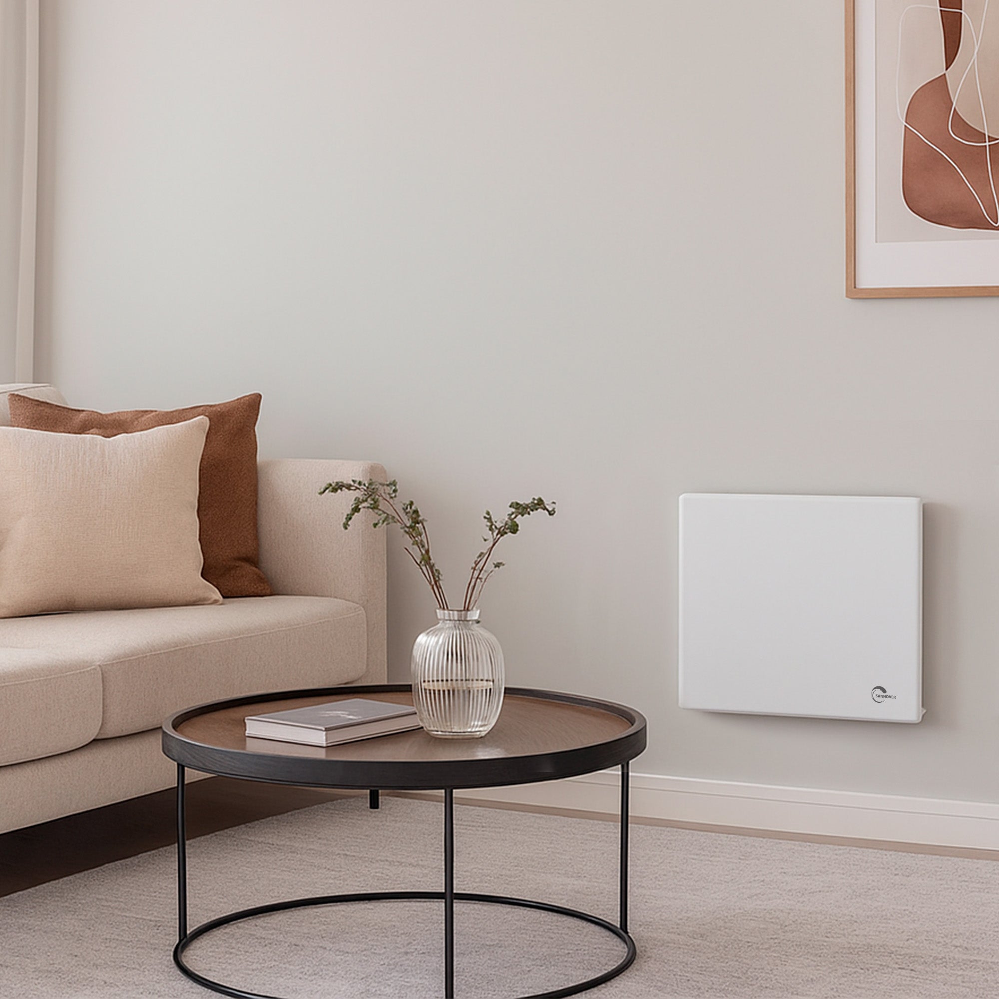 Electric heater wall-mounted Sannover Sanos 1000 W Packaging status original