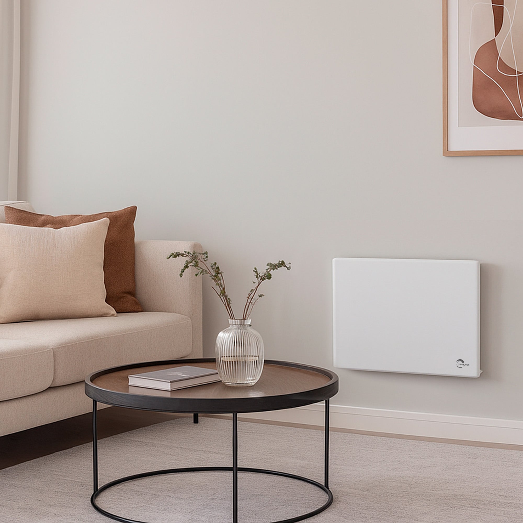 Electric heater wall-mounted Sannover Sanos 1500 W Packaging status original