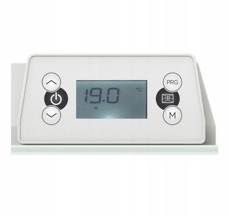 Electric heater white mat 2000W thermostat Brand fr1